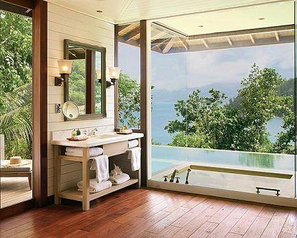 seychelles-four-season-salle-de-bain  (© Vision Voyages TN / Four Seasons Resort SeychellesFour Seasons)